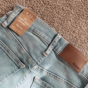 Madewell 10” High Rise Skinny Jeans